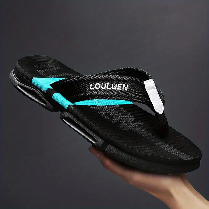 Men’s Slip-On Moccasin Slippers – Non-Slip Sole, Indoor/Outdoor Comfort